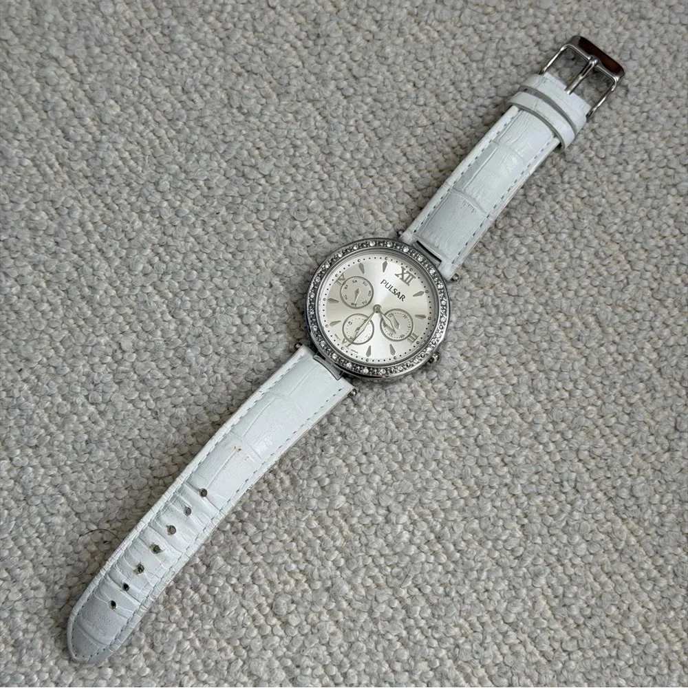 Pulsar watch featuring